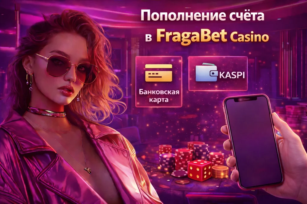 Пополнение счёта FragaBet 